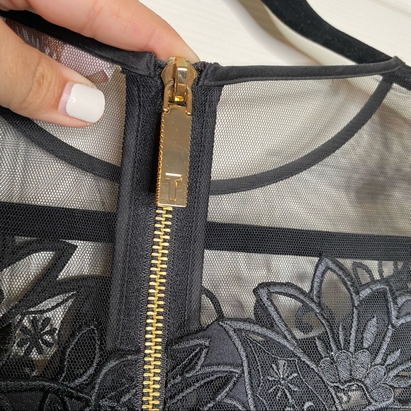 Ted Baker Dolli Dress in Black Size 2 - Picture 8 of 11